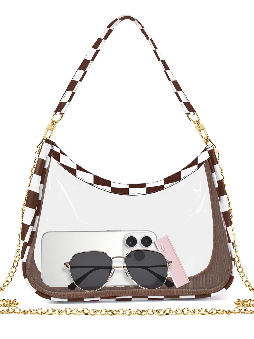 Clear Bag for Stadium Events, Clear Purses for Women Stadium Crossbody